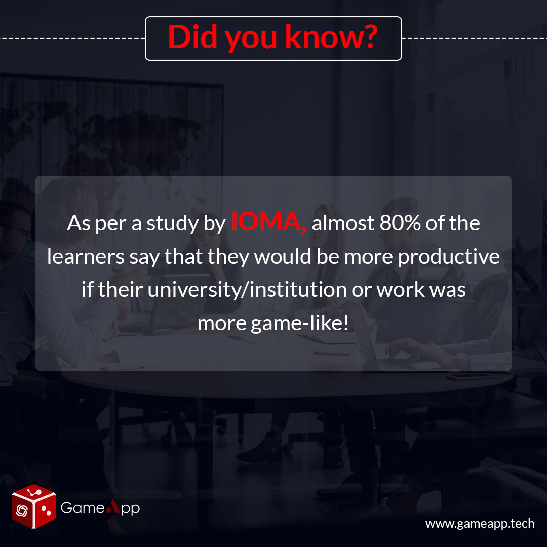 GameApp_Tech's tweet photo. Gamification will make your work feel like play! Don't take our word for it, see what research says. #Gamification #GamifyWithGameApp https://t.co/zKCleucoG2