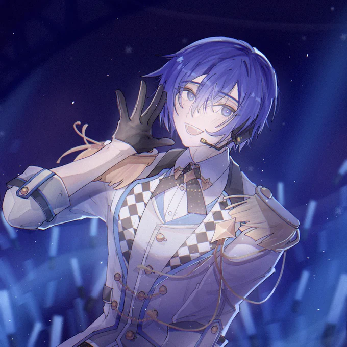 #prsk_FA #モモジャンKAITO 
早速ですが!実装記念に
More More Kaito!!! 