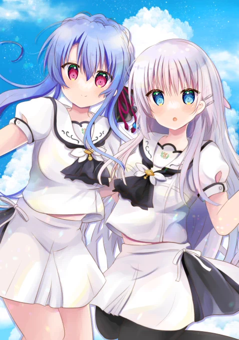 蒼&amp;しろは🌻

冬コミの表紙!ほのぼの蒼しろちゃん本です! 