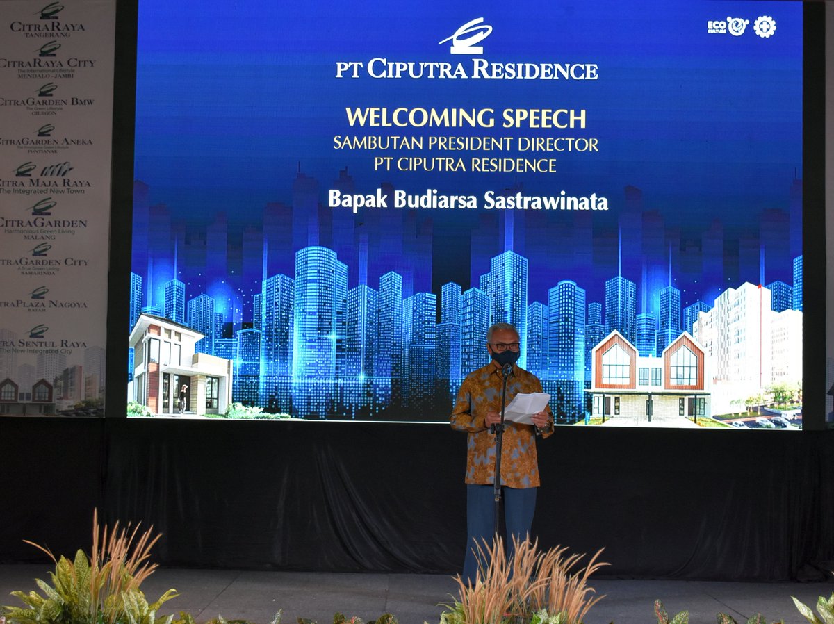 Citra_Lake's tweet photo. Grup Ciputra melalui PT Ciputra Residence menggelar acara "HSE Award 2021" sebagai salah satu bentuk komitmen atas penerapan sustainability development. https://t.co/ZmzYjptIi1