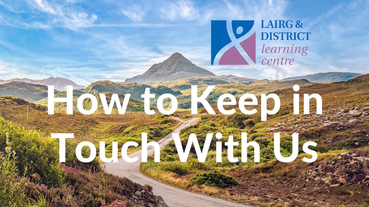 LairgLearning's tweet image. How to keep in touch with the Lairg &amp;amp; District Learning Centre.
Eventbrite: You can book all our classes here …districtlearningcentre.eventbrite.com
Mailing List: For our newsletter and class promotions eepurl.com/c5fpKv
Facebook: facebook.com/LairgLC 
Happy Learning!