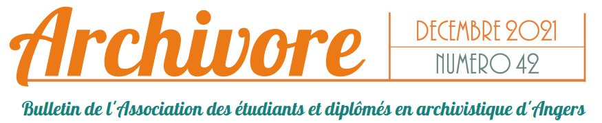 aedaa's tweet photo. J-5 avant la sortie du numéro 42 d'#Archivore.⏱️
L'occasion de se pencher en cette fin d'année sur les prouesses archivistiques des étudiant.e.s et diplômé.e.s archivistes d'Angers et de France.
Rendez-vous lundi 13 décembre pour le sommaire ! 📰
#archives #Aedaa https://t.co/5oXc6OiGdC