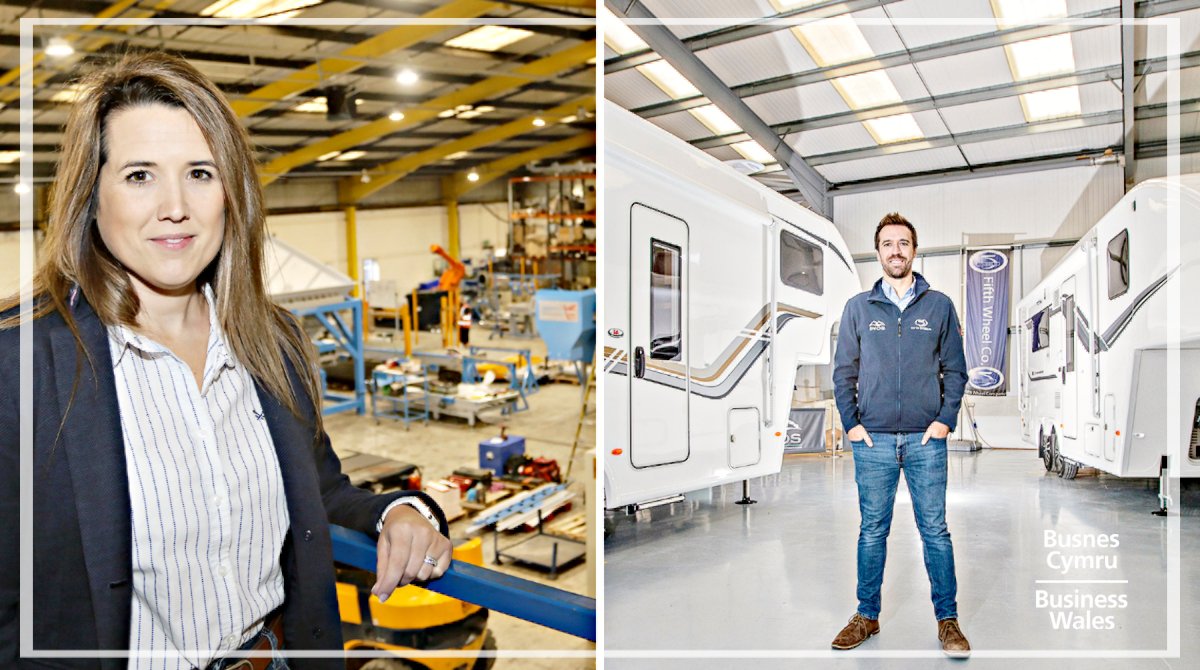 _businesswales's tweet photo. Exporting โ the key to recovery and resilience? @RmGroupUK & @FifthWheelCo are two of the many businesses across Wales that are #BuiltByExport and say exporting has enabled them to become more resilient to market turbulence: https://t.co/k92VqNHT5I https://t.co/yoPek2iMu6