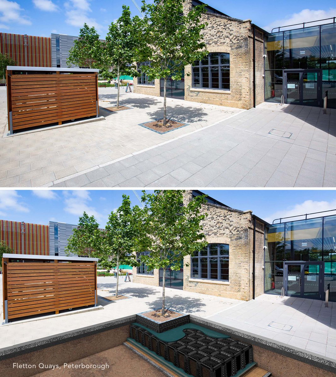 GreenBlueUrban's tweet image. The ArborFlow tree pit package is designed specifically to provide for the needs of the tree and support the four pillars of SuDS.

Discover more: bit.ly/3yUaPcl

#SuDS #Urbantreeplanting #Adaptingtochange