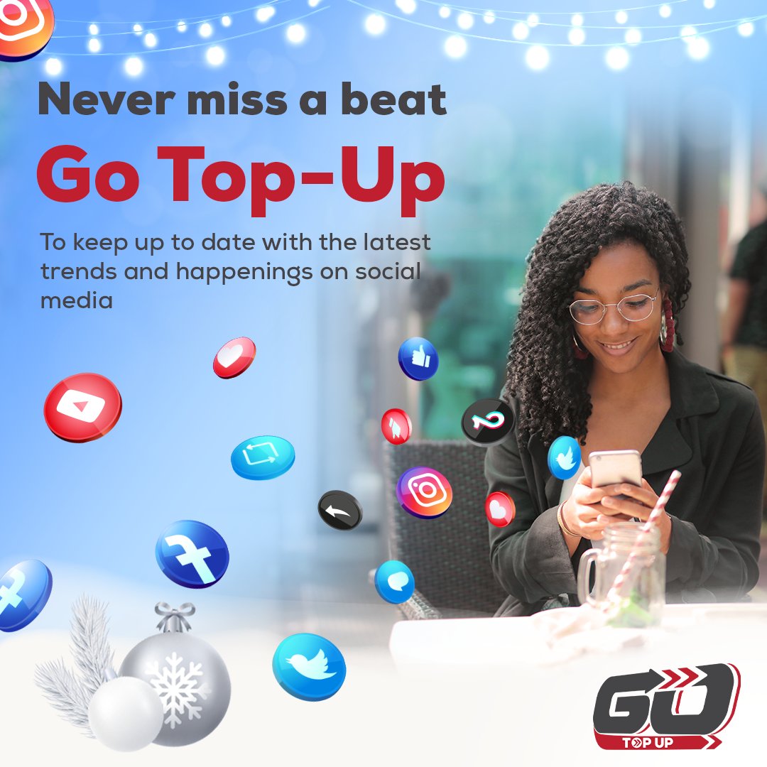 GO_TOPUPJA's tweet photo. Keep up to date with the latest trends and happenings on social media with Go Top Up. Top Up your data service with Go Top Up and never miss a beat!

#GO #Gotopup #mobilecredit #phonecredit #dataplan #AlwaysOnTheGo #Jamaica https://t.co/rbLONzBWTG