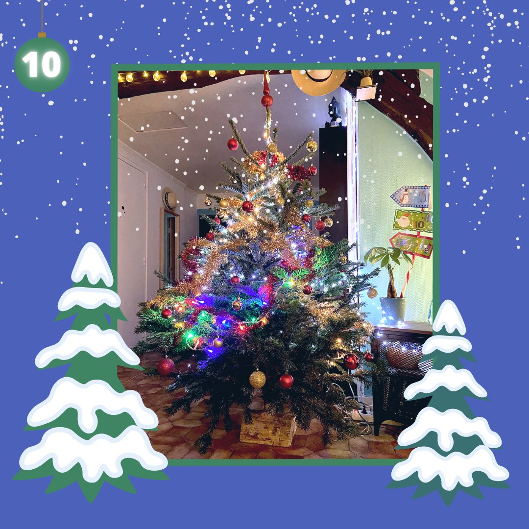 DevinciExec's tweet photo. #MagicILV // Jour 10 - Calendrier de l'Avent

🎄 Aujourd'hui c'est au tour de Chloe Garcia, coordinatrice #pédagogique, de partager son grand et beau sapin de Noël !

Avez-vous un sapin plus grand chez vous ?🎄🤔

#teamILV #InsideILV https://t.co/AzzQ07G4wZ