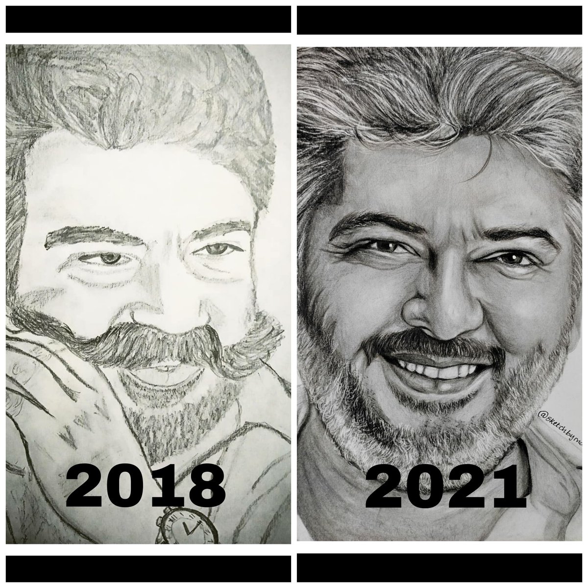 mochimadhumi's tweet photo. Been my only celebrity bias in Kollywood #ajithkumar #ak #valimai #portrait #kollywood @tn_ajith @ajithFC @ThalaFansClub  @AjithKumarArmy https://t.co/P2Ym6hgNYV