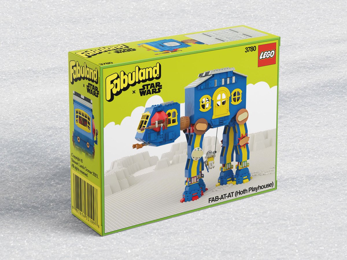 stubot's tweet photo. Would love to get the amazing UCS version one day, but in the meantime, I made myself this. Say hello to the ‘FAB-AT-AT (#HothPlayhouse)’.
❤️💛💙
#Lego #レゴ #RebuildTheWorld #Fabuland #ファビュランド #Afol #TartanLUG #LegoMOC #StarWars #Hoth #AtAt #BattleOfHoth #LegoStarWars https://t.co/uIQllxxHpo