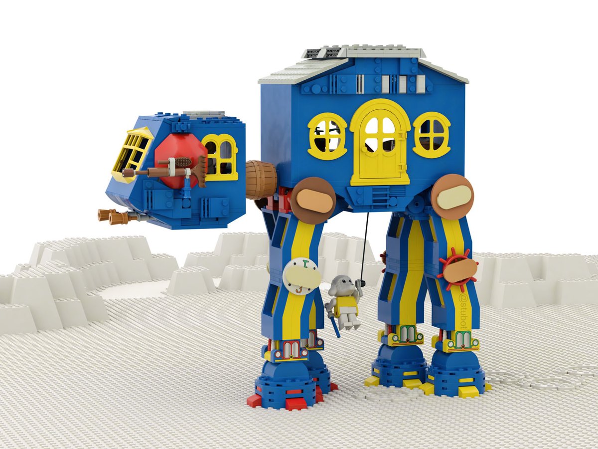stubot's tweet photo. Would love to get the amazing UCS version one day, but in the meantime, I made myself this. Say hello to the ‘FAB-AT-AT (#HothPlayhouse)’.
❤️💛💙
#Lego #レゴ #RebuildTheWorld #Fabuland #ファビュランド #Afol #TartanLUG #LegoMOC #StarWars #Hoth #AtAt #BattleOfHoth #LegoStarWars https://t.co/uIQllxxHpo