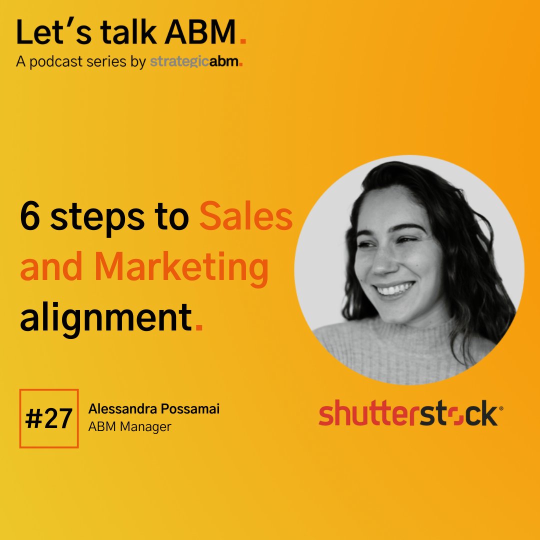 The Shutterstock ABM program is firmly focused on reporting (and delivering) on what matters most with an Account-based Marketing strategy - Revenue. bit.ly/2ZmLStn #abm #accounbasedmarketing #b2bmarketing #sales