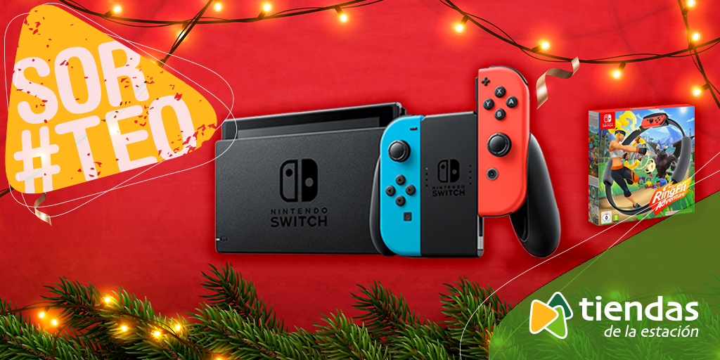 ¡Ya está aquí el Gran Sorteo de Navidad de #tiendasdelaestación! 

Los Reyes Magos nos han dejado tres Nintendo Switch + Ring Fit Adventure para sortear 😉

¿Qué tienes que hacer para participar?

➡️ Sigue a <a href="/tiendasestacion/">tiendasdelaestación</a>.
➡️ Menciona a un amigo.
➡️ Haz RT.