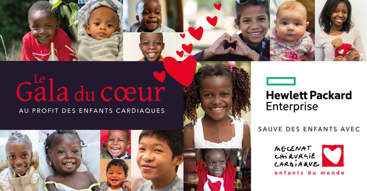 “Je suis extrêmement fière de m’engager avec HPE aux côtés de <a href="/mecenatcardiaqu/">Mécénat Chirurgie Cardiaque</a> dans l’organisation de la 2nde édition du Gala du Cœur. », Aurore Duchanois, Storage sales specialist 

Si vous souhaitez donner, cliquez ici 👉 hpe.to/6011JtM1J

#WeAreHPE