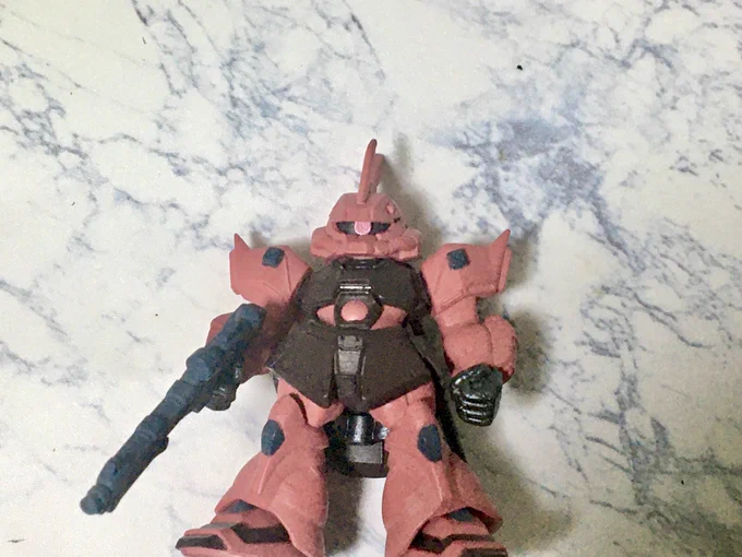 コンビニでCONVERGEゲルググJを確保(0083ポケットの中の戦争に登場した機体)☆赤いモビルスーツは理屈抜きでカッコイイです( ' ▽ ` ) 