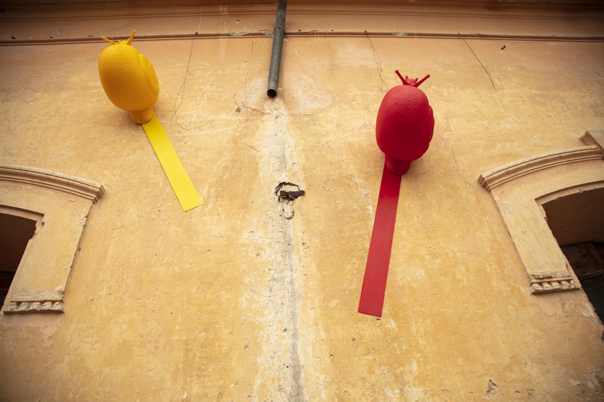 FondTPI's tweet photo. Cracking Art. Sculture a Colori" del collettivo @Crackingart è visitabile presso l' @AiadeiMusei di #Avezzano.

Orari di apertura:
- martedí-venerdí 10-13 e 16-18
- sabato 11-13 e 16-18
- domenica 16-18
- lunedì chiuso
#fondazioneterzopilastro #crackingart #crackingartavezzano https://t.co/Id6p2Iusjt