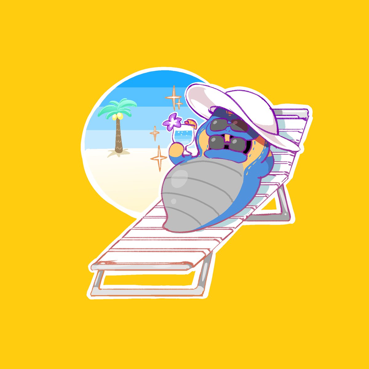 ラブコフちゃんのお仕事体験 カルボボのイラスト