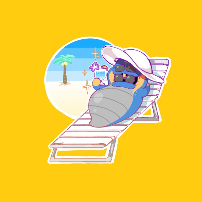 「beach chair」 illustration images(Latest｜RT&Fav:50)