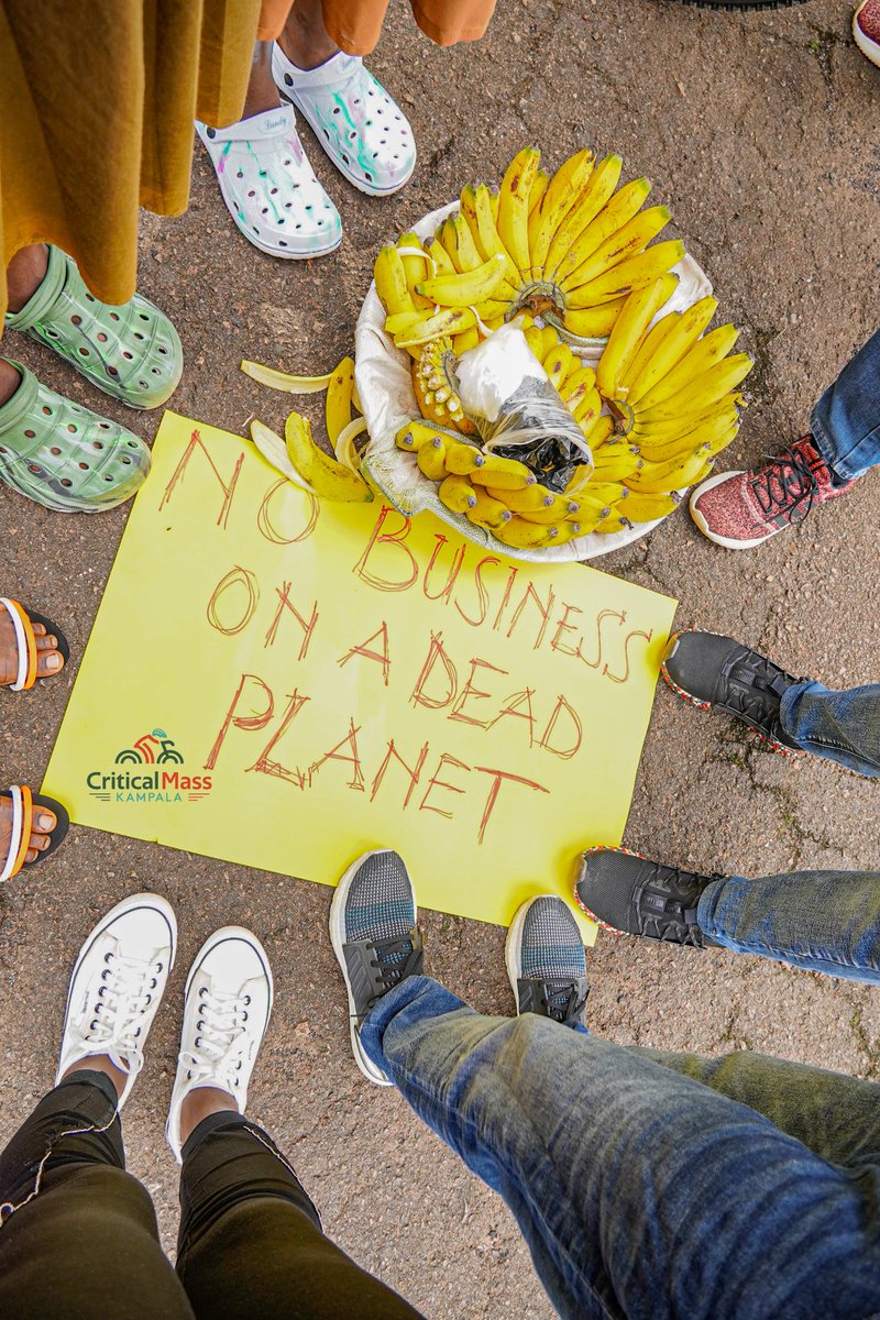 CriticalMassKla's tweet photo. #ClimateActionNow 
we have no time to waste 🤷 https://t.co/Zvhtkd2ZFi