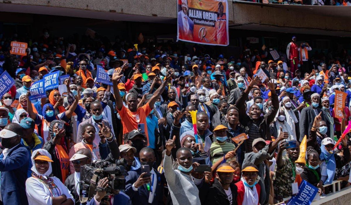 Nawapenda. 

#AzimioLaUmoja 

#Inawezekana