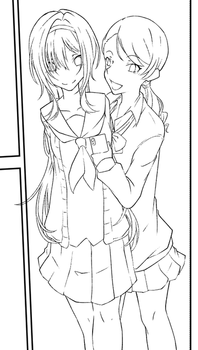 ちとせ嬢と加蓮 