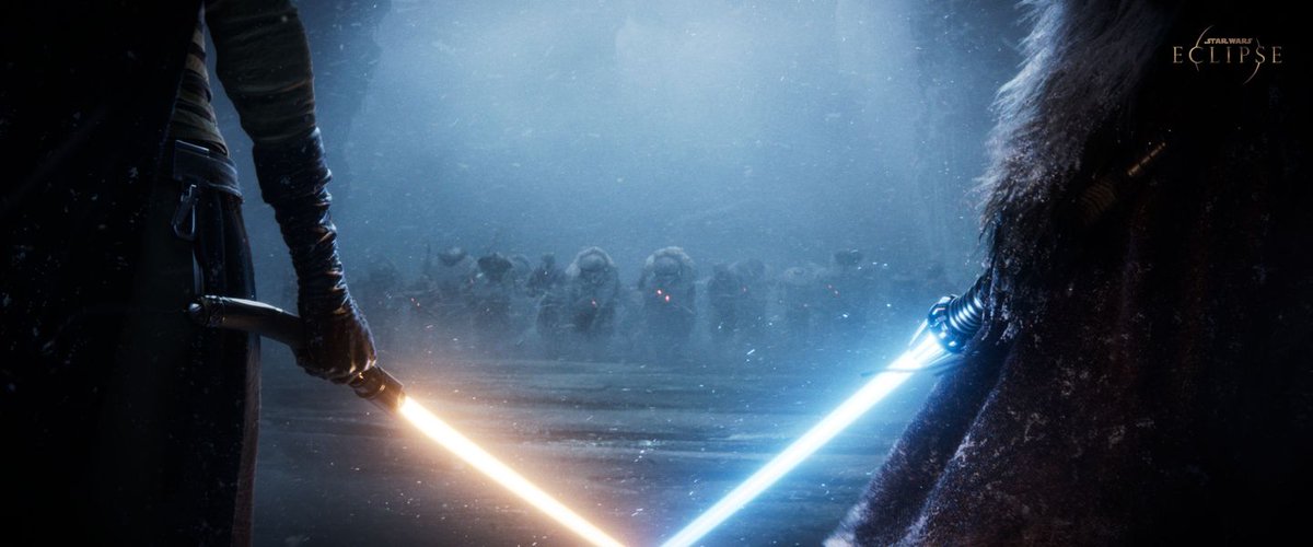 ActuG's tweet photo. Star Wars Eclipse se déroulera pendant l'ère de la Haute République, environ 200 ans avant la prélogie, à l'âge d'or des Jedi 🪐

Il s'agit du projet le plus ambitieux de Quantic Dream ✨

Le développement commence et la sortie est encore fort fort lointaine #StarWarsEclipse https://t.co/h6OVZjAVWw