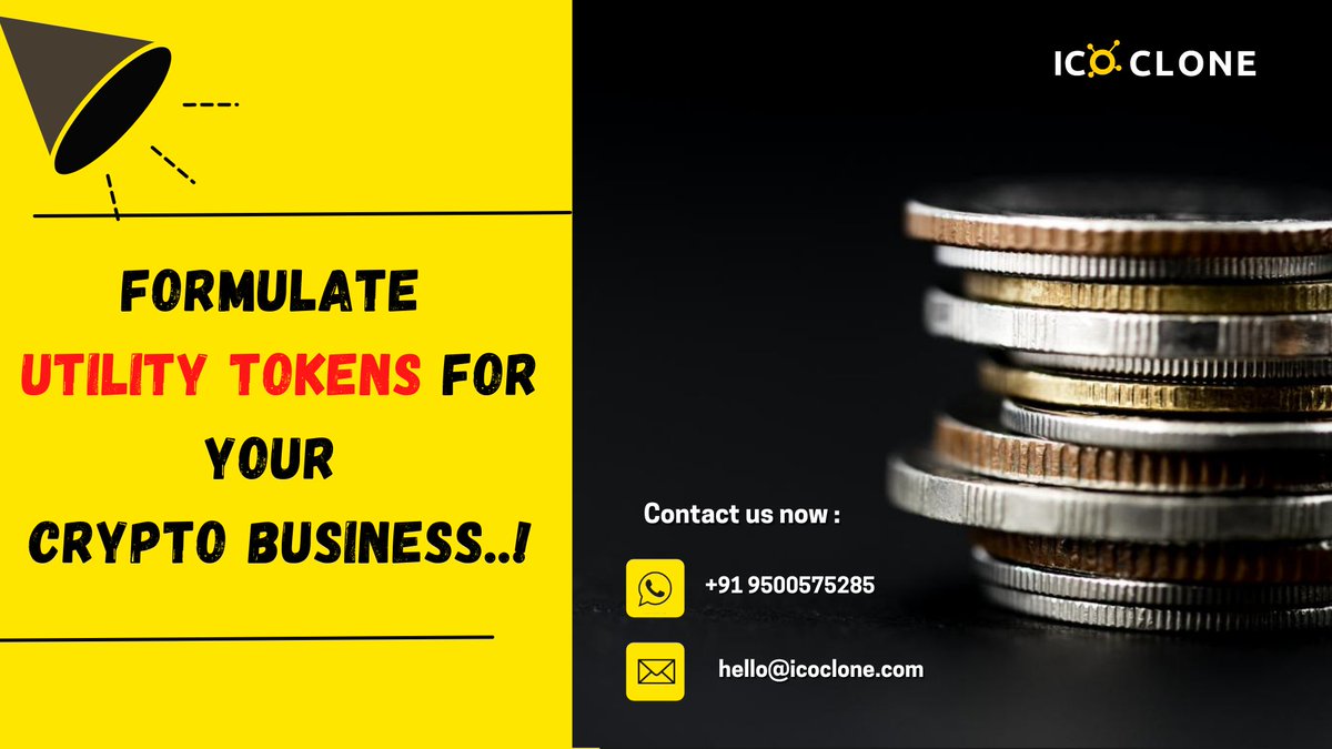 Eva_gabriel008's tweet photo. #Utilitytokens are widely used to raise capital as it provides reliability to #investors. That's why there is great demand for #utilitytokendevelopment. Create your own utility token over existing #blockchains. Check here to know more-https://t.co/oihQYfVSWS https://t.co/5znxDMJm2T