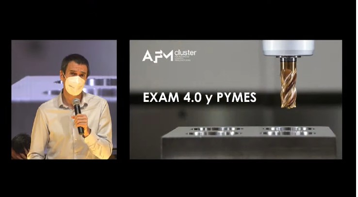 tknika's tweet photo. #EXAMpoint0 emaitzak eta ETEak. Resultados y las Pymes por Unai Ziarsolo de Tknika y Josu Riezu de @AFMmachinetools. 
Emaitzak/Resultados: https://t.co/T5lA7KpBbv https://t.co/No2HNnAhiR