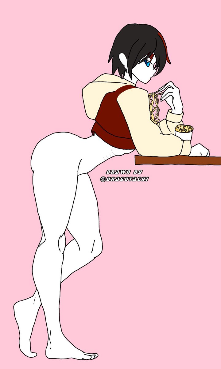 Dragotachi's tweet photo. *The reader see’s Ghost eating her lunch*
#Ghost #DragonBall #OC #Tuffle #DragonBallAltered #DragonBallSuper https://t.co/kuZBcgFZWl