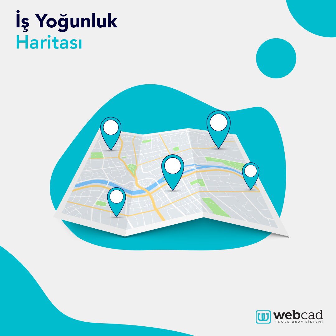 webcadtr's tweet photo. Hangi bölgelerde ne kadar iş yaptığınızı takip edebileceğiniz, geleceğe yönelik program yapabileceğiniz iş yoğunluk haritası WEBCAD'de sizleri bekliyor. https://t.co/aGXoe4aWdG