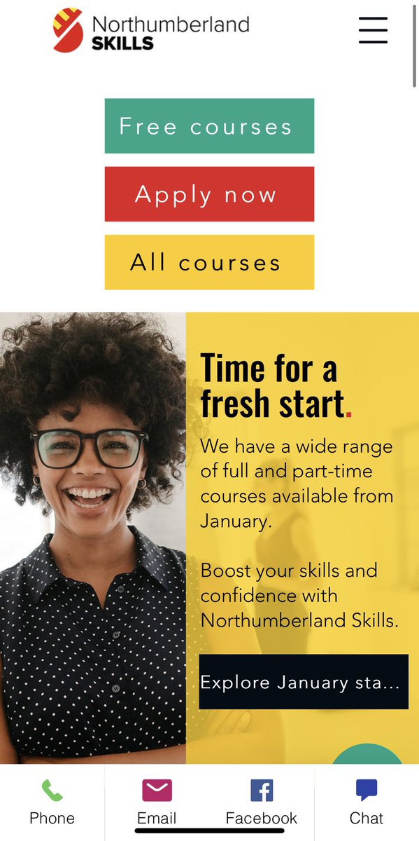 Have you checked out our new website yet? Whether you’re looking to continue studying after leaving school, supercharge your career or get the skills you need to get that job, the possibilities are endless with Northumberland Skills northumberlandskills.co.uk #LearnDiscoverGrow