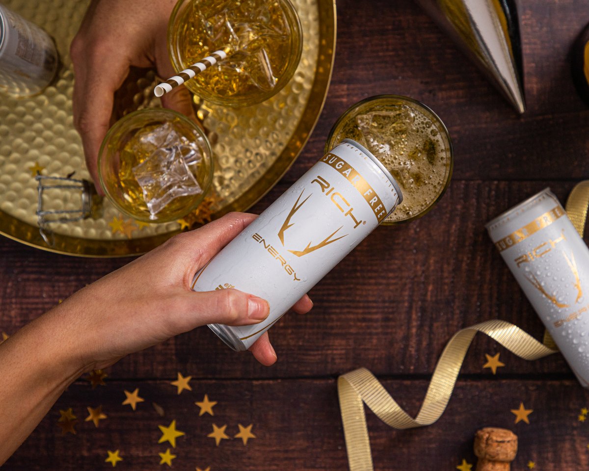 weareRichEnergy's tweet photo. It's the holiday season. Get over to https://t.co/S51qoOE0XV to get your RICH Energy in for the run in to Christmas. https://t.co/l4TcVV1RSd