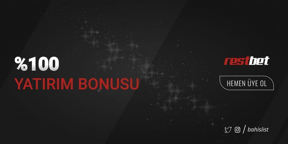 bahislist's tweet photo. 🚀 Restbet Güncel Adres 
https://t.co/JwXI2hiVHI
#casinositeleri https://t.co/IBcMpHtg1z
