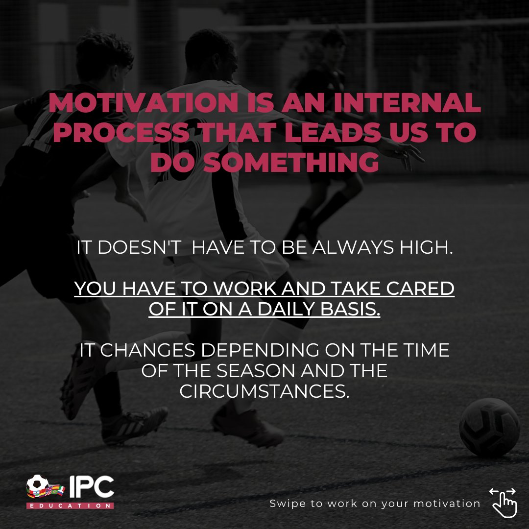 IntPlayersCoach's tweet photo. 💡INCREASE YOUR MOTIVATION💆🏻

❗️Today we show you an exercise to improve it💪🏻

🔜Very soon you will be able to do more exercises in our online course.💻
⚽️ https://t.co/U1ZufaHAzq ⚽️

#ipc #internacional #players #coaches #education #soccerplayer #motivation https://t.co/u1n8vxkXib