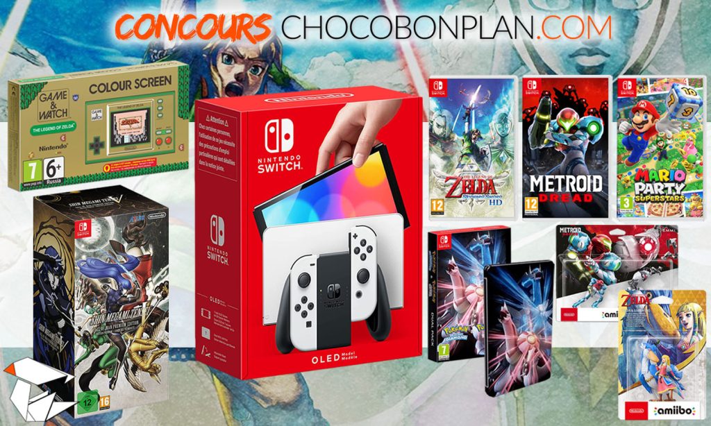 🎁#CONCOURS 🔥
1 Megapack Switch OLED + 4 jeux + 1 Collector + des Amiibo + Game Watch Zelda à gagner ! 

Pour participer : 
- Suivre @ChocoBonPlan 
- RT ce Tweet
- Commenter avec le #ChocoNoël

Tirage le 17 Décembre 2021 et livraison de tous ces lots avant Noël ! Bonne chance !