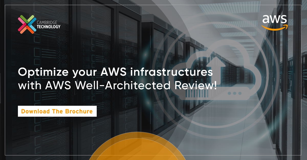 cam_technology's tweet image. How well do you know your #AWSinfrastructure? How often do you review it? We can help you answer all these questions with AWS #WellArchitectedReview. Here's how. bit.ly/3pJPqz3 @AWS_Partners
#AWSBestPractices #WellArchitectedFramework