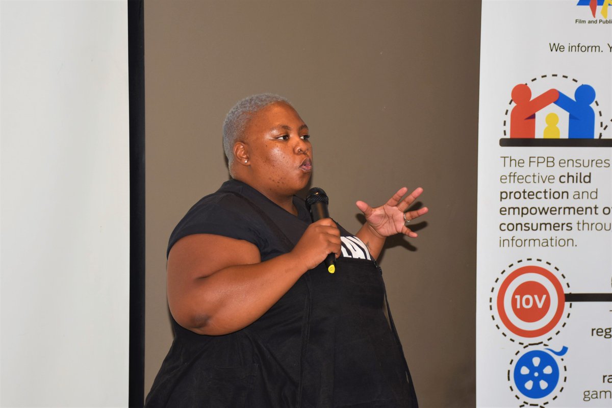 FPB_ZA's tweet photo. "Together, let us take actions to support the 16 Days of Activism for No Violence Against Women and Children campaign, it should be a everyday thing" - Ms Lerato Legodi from @Brand_SA
#16Days #16DaysofActivism #FPBCares https://t.co/6AdR3OwSn6