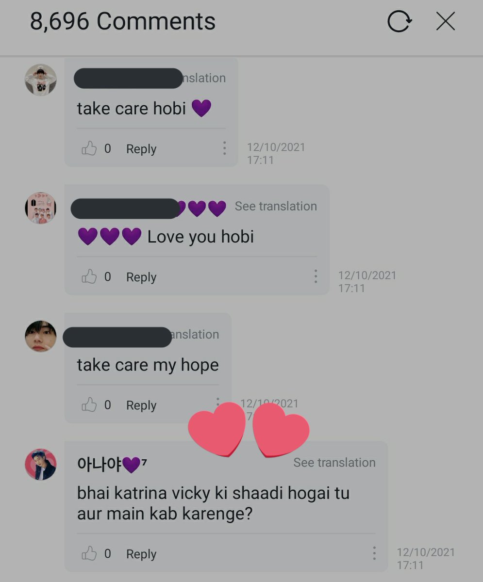 vbwiear's tweet photo. This comment on hobi's weverse post😭😭😭😭😭😭😭😭😭😭😭 https://t.co/yHf7rbPBhL
