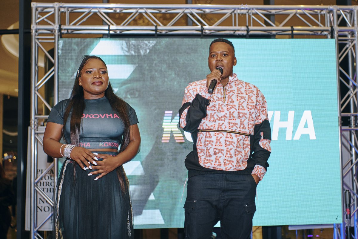 alfa_destiny's tweet photo. Congratulations to @MakhadziSA and @kickssports_sa on the official launch of the Kokovha sneaker range. Inspired by the Venda culture 😊

#Makhadzi 
#Kokovha 
#kickssports https://t.co/ut2HC3tw9p
