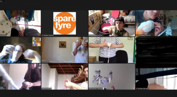 spare_tyre's tweet photo. #12daysofST - Day 4
In May and June, we recruited 8 early-mid career facilitators and artists from a range of disciplines, backgrounds, and experiences, to take part in Tyre Change, a paid training programme. #supportfreelancers #paidtraining https://t.co/vNBcq3SWiF