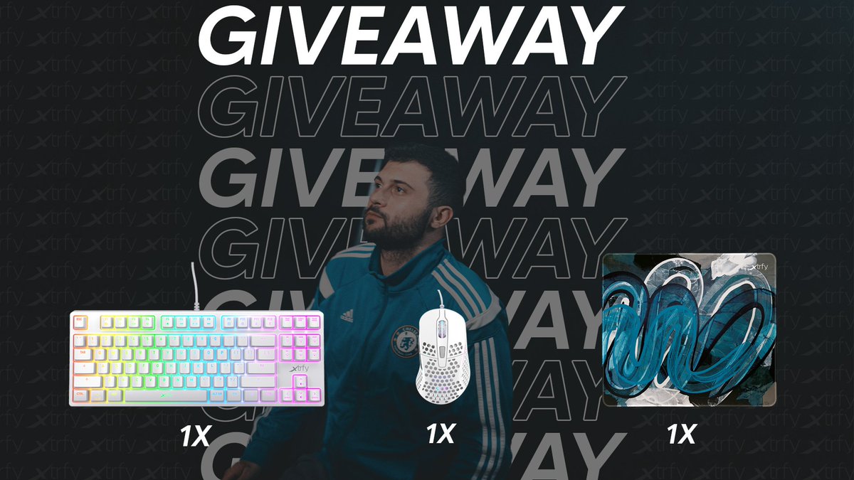 k0mpafps's tweet photo. 🔥XTRFY GIVEAWAY 🔥

Como participar 👇
✅Follow @k0mpa_csgo &amp; 📸 instagram k0mpa_
✅@Xtrfy &amp; 📸Instagram Xtrfy
✅RT &amp; LIKE neste post 
✅Identificar 2 amigos neste post

Prémios🏆
🥇XTRFY K4 TKL RGB WHITE
🥈XTRFY M4 RGB WHITE
🥉XTRFY GP4 STREET BLUE 

Sorteio acaba dia 26/12/21 https://t.co/kh1jHJwB0F