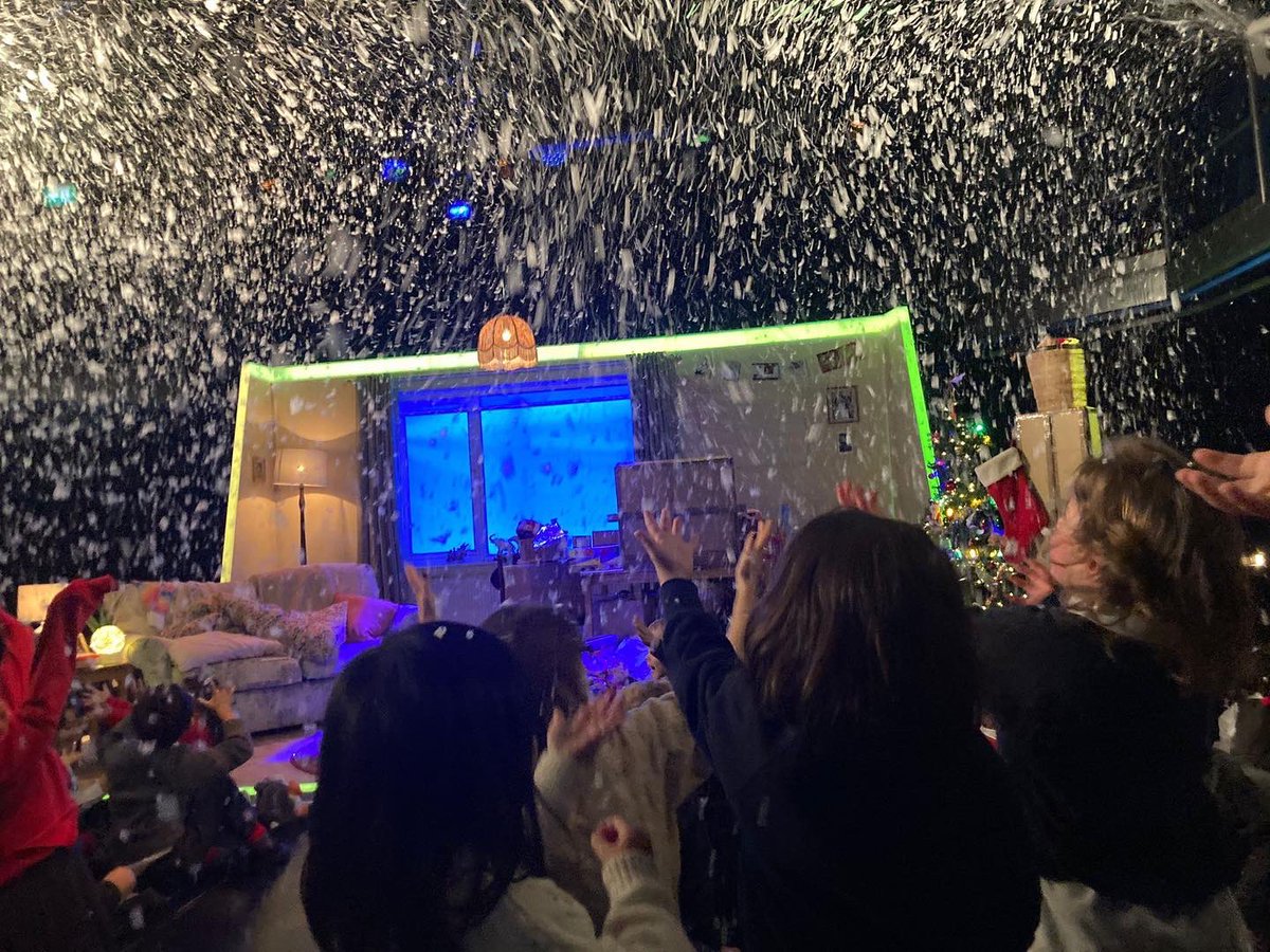 falconsschoolf1's tweet photo. The Pre-Reception children had a magical time at @polkatheatre yesterday watching ‘A Night Before Christmas’ ⭐️✨ the perfect end of term treat before the holidays! 🎄☺️ https://t.co/TvvcY9SaER