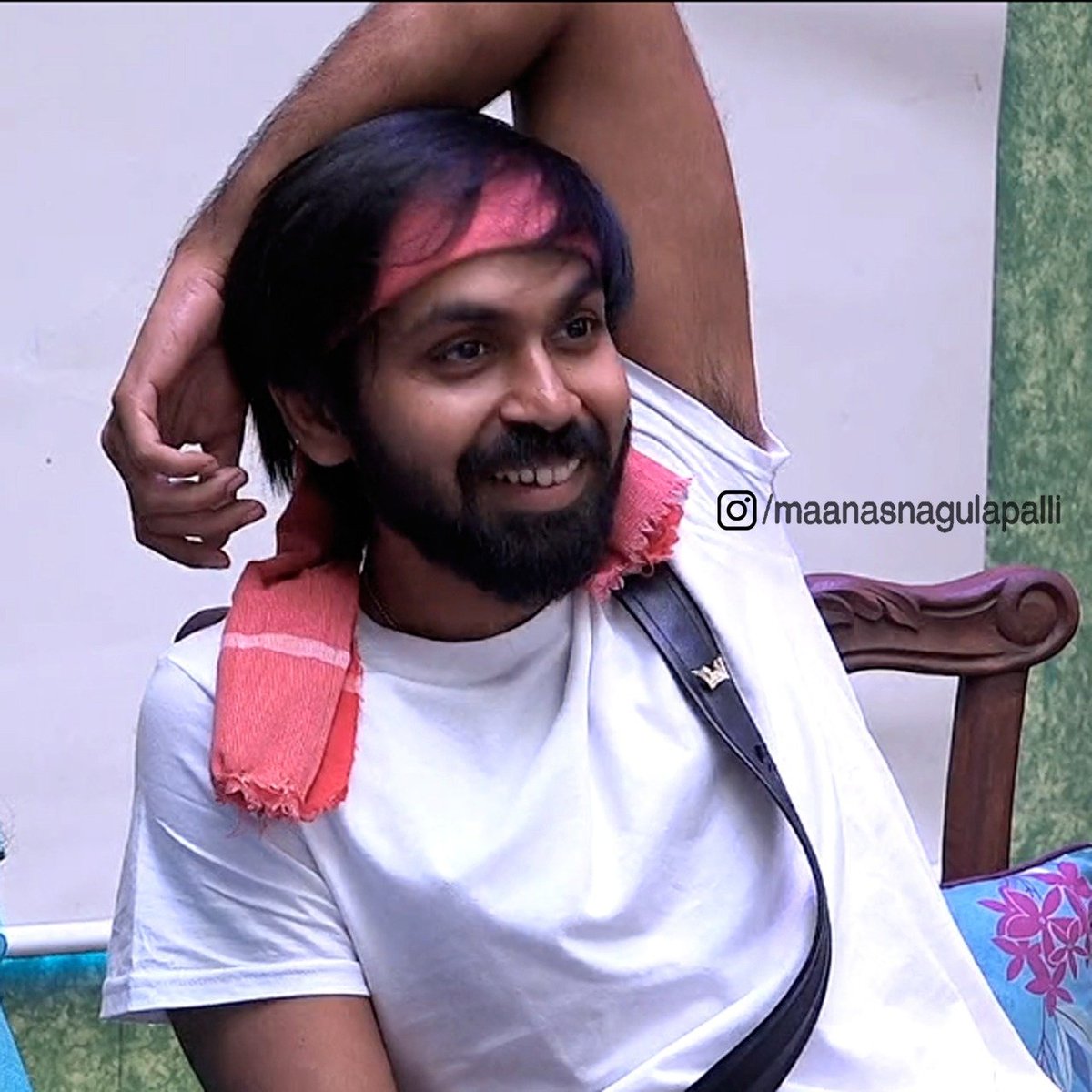 ActorMaanas's tweet photo. "GABBAR SINGH" Getup ela undi antaru ?

Keep Loving and Vote For #Maanas

Give 10 Missed calls to 8886658216 
&amp;
Log into @disneyplushotstar
 App and Vote 

#biggbosstelugu5 #MaanasNagulapalli #TeamMaanasNagulapalli  #VoteForMaanas https://t.co/wLpOyaD6xx