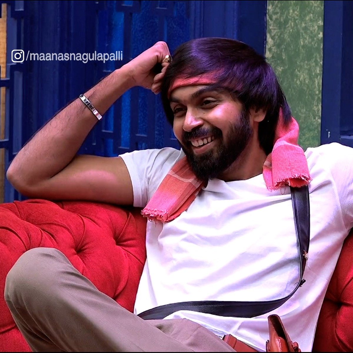 ActorMaanas's tweet photo. "GABBAR SINGH" Getup ela undi antaru ?

Keep Loving and Vote For #Maanas

Give 10 Missed calls to 8886658216 
&amp;
Log into @disneyplushotstar
 App and Vote 

#biggbosstelugu5 #MaanasNagulapalli #TeamMaanasNagulapalli  #VoteForMaanas https://t.co/wLpOyaD6xx
