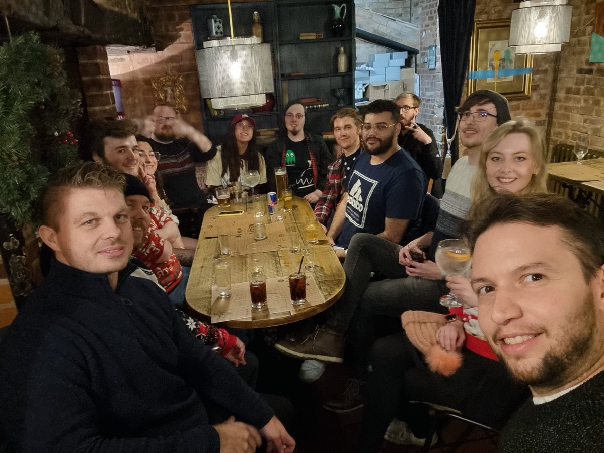 CodeRedEsport's tweet image. We had a great time at our Code Red Christmas party in Birmingham on Wednesday! 

A huge thank you to all our clients and talent for their support this year: we've grown our team significantly in 2021 and we can't wait to see what next year will bring! 👊
