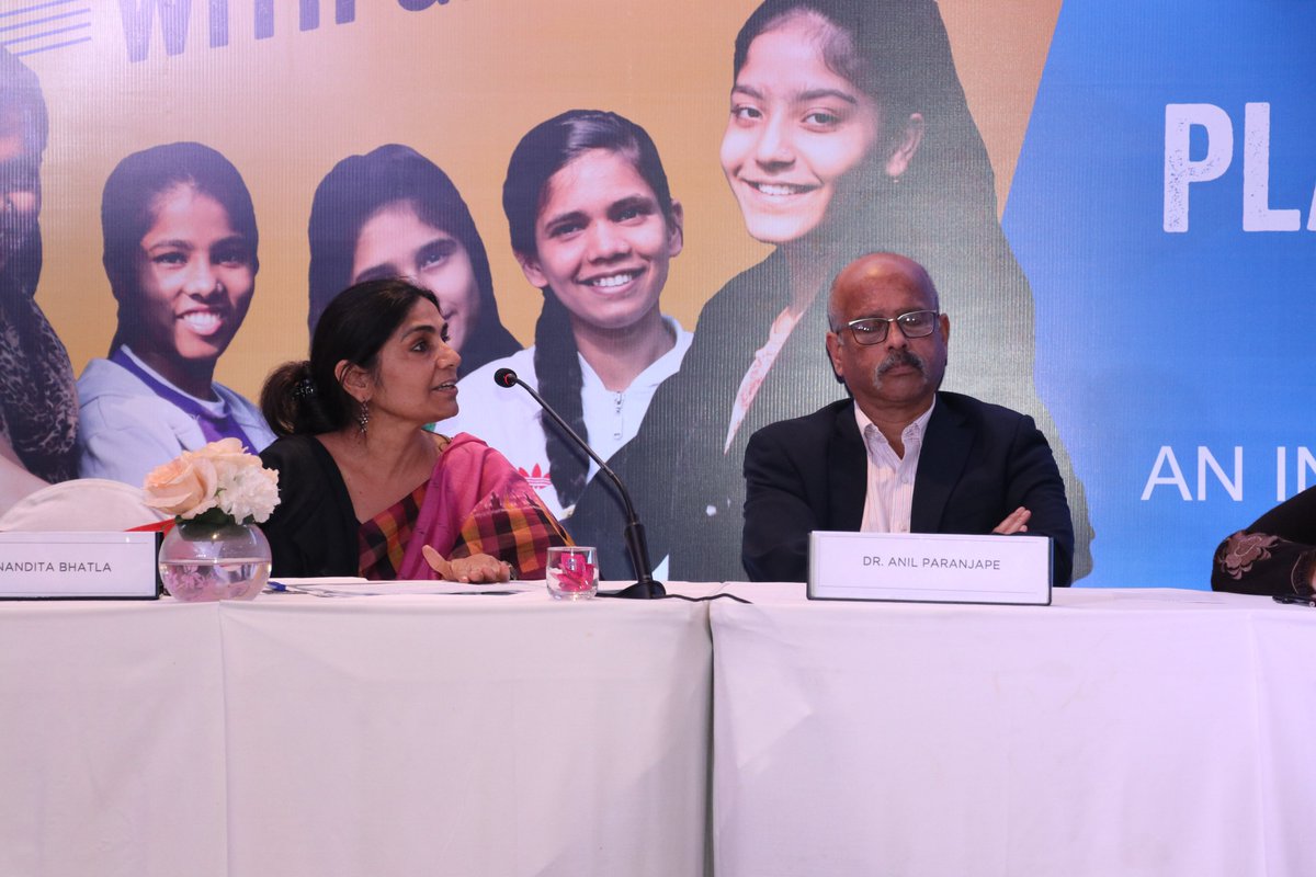 Plan_India's tweet photo. The session on “Ensuring Mental Health and Well-being for Girls” clearly brought out the message that mental health is an important public issue that needs key stakeholders to collaborate in addressing the issue.
#BuildbackBetterWithGirls
#MentalHealthMatters 
#Wellbeing https://t.co/7YtR2GgIS9