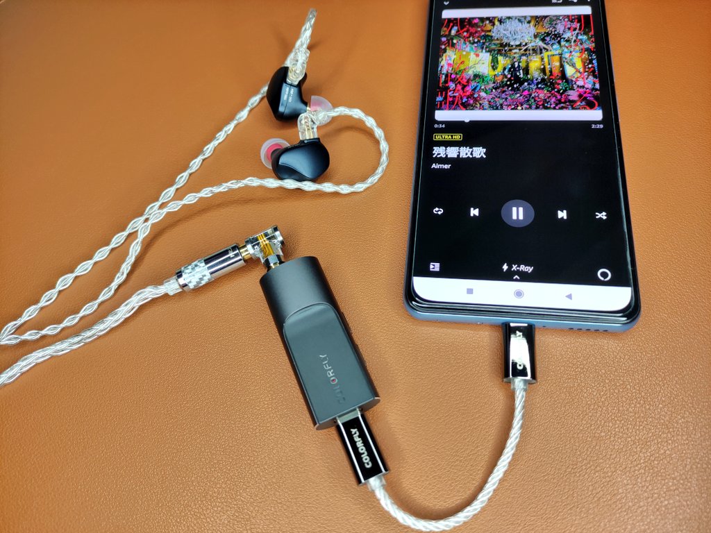 yulovesong's tweet image. My New Gear…
COLORFLY CDA M1が到着しました。
4.4mmが使えるドングル型DAC/AMPがほしかったんですよ！
これ1万で売って良いのですか？！
正直、めっちゃオススメです。

#COLORFLY