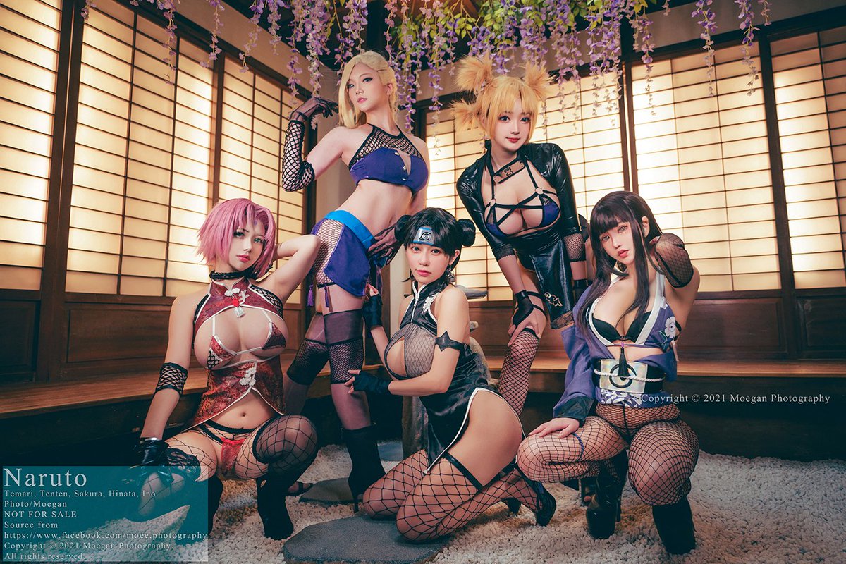 MoeganPhoto's tweet photo. Naruto - Ninja lingerie
CN/
奈良テマリ - @xuxu0330 
テンテン - 甜心幫 ღ 安希
春野サクラ - @okitarinka01 
日向ヒナタ - HedY cosplayer
山中いの - @LairaShih 
Photo by Moegan Photography
-
Copyright © 2021 Moegan Photography.
All rights reserved.
#NARUTO https://t.co/FRUGt2w5vY