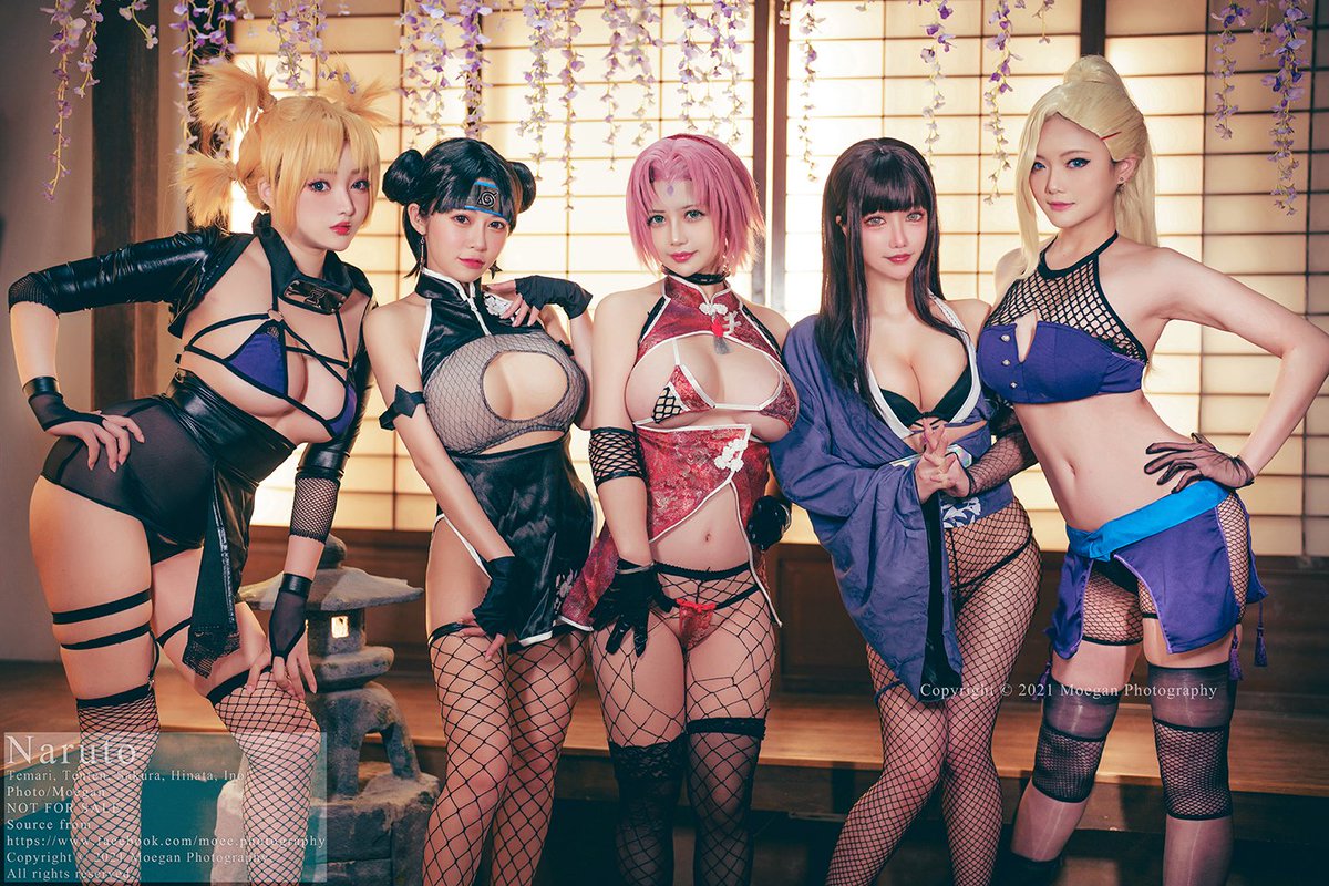 MoeganPhoto's tweet photo. Naruto - Ninja lingerie
CN/
奈良テマリ - @xuxu0330 
テンテン - 甜心幫 ღ 安希
春野サクラ - @okitarinka01 
日向ヒナタ - HedY cosplayer
山中いの - @LairaShih 
Photo by Moegan Photography
-
Copyright © 2021 Moegan Photography.
All rights reserved.
#NARUTO https://t.co/FRUGt2w5vY