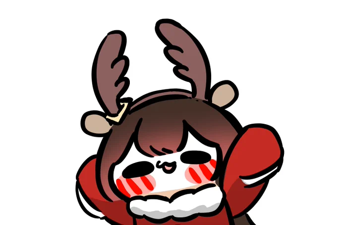 🦌⛄️🎄
#ロボ子Art 