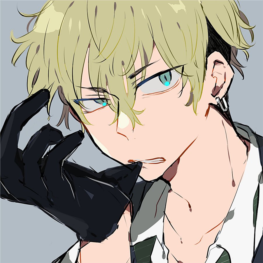 黒手袋はいいものだ 火息のイラスト