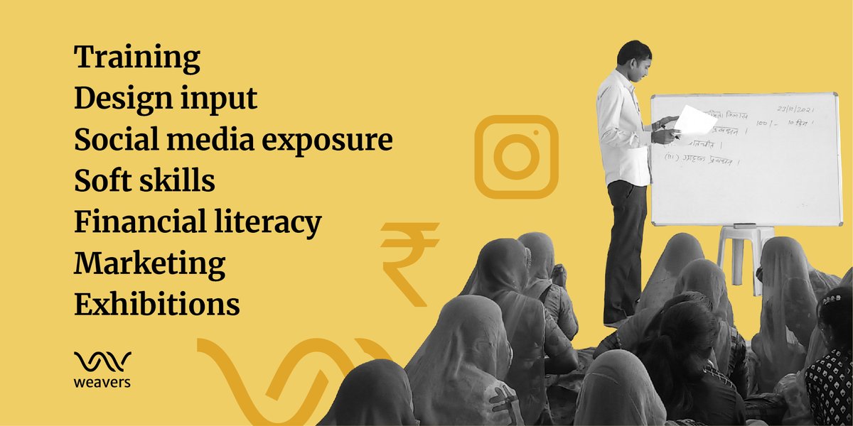 ConcernIndia_'s tweet image. Concern India Foundation endeavours towards Weaver and Appliqué Artisan empowerment in Rajasthan, Madhya Pradesh and Andhra Pradesh. Through these projects, we are setting them up towards a path of self-sufficiency and progress.
#concernindiafoundation #india #trending #weaving